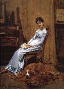 Thomas Eakins The Artist-s wife and his dog china oil painting reproduction